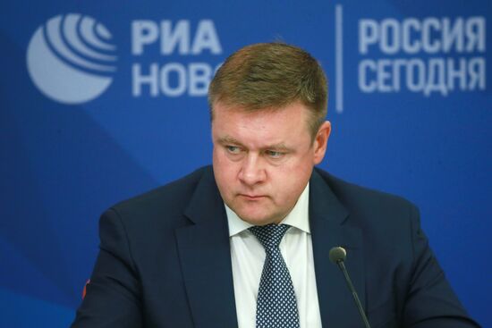 News conference with Ryazan Region Governor Nikolai Lyubimov