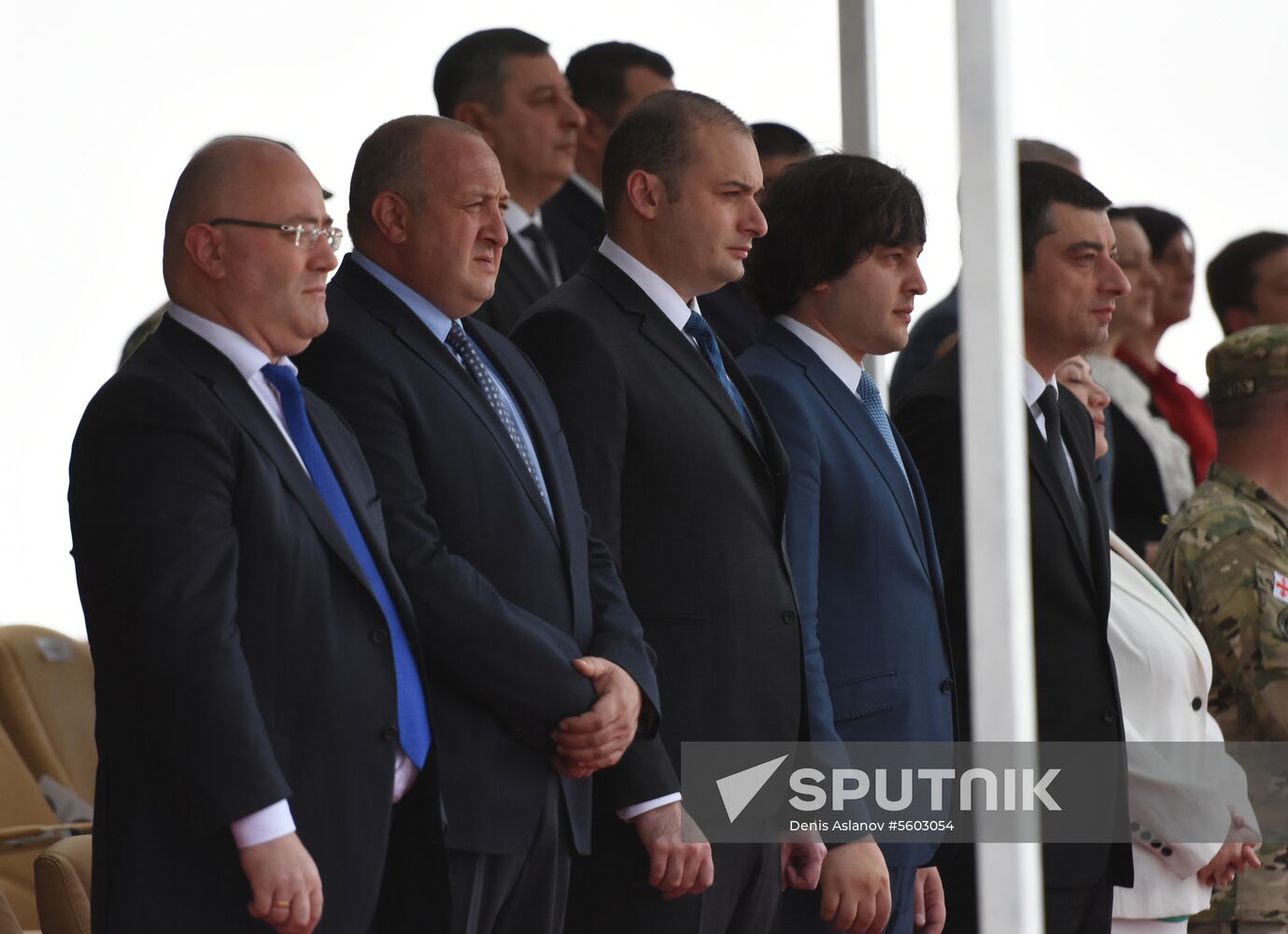 Kick-off ceremony for Noble Partner military exercise in Georgia