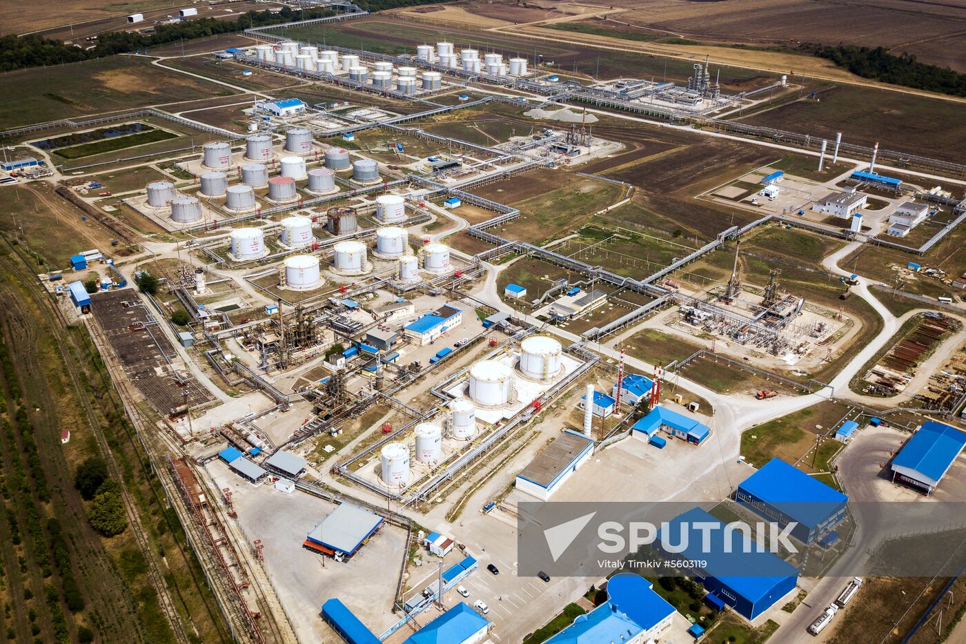 Oil refineries of Transneft company's Yug project