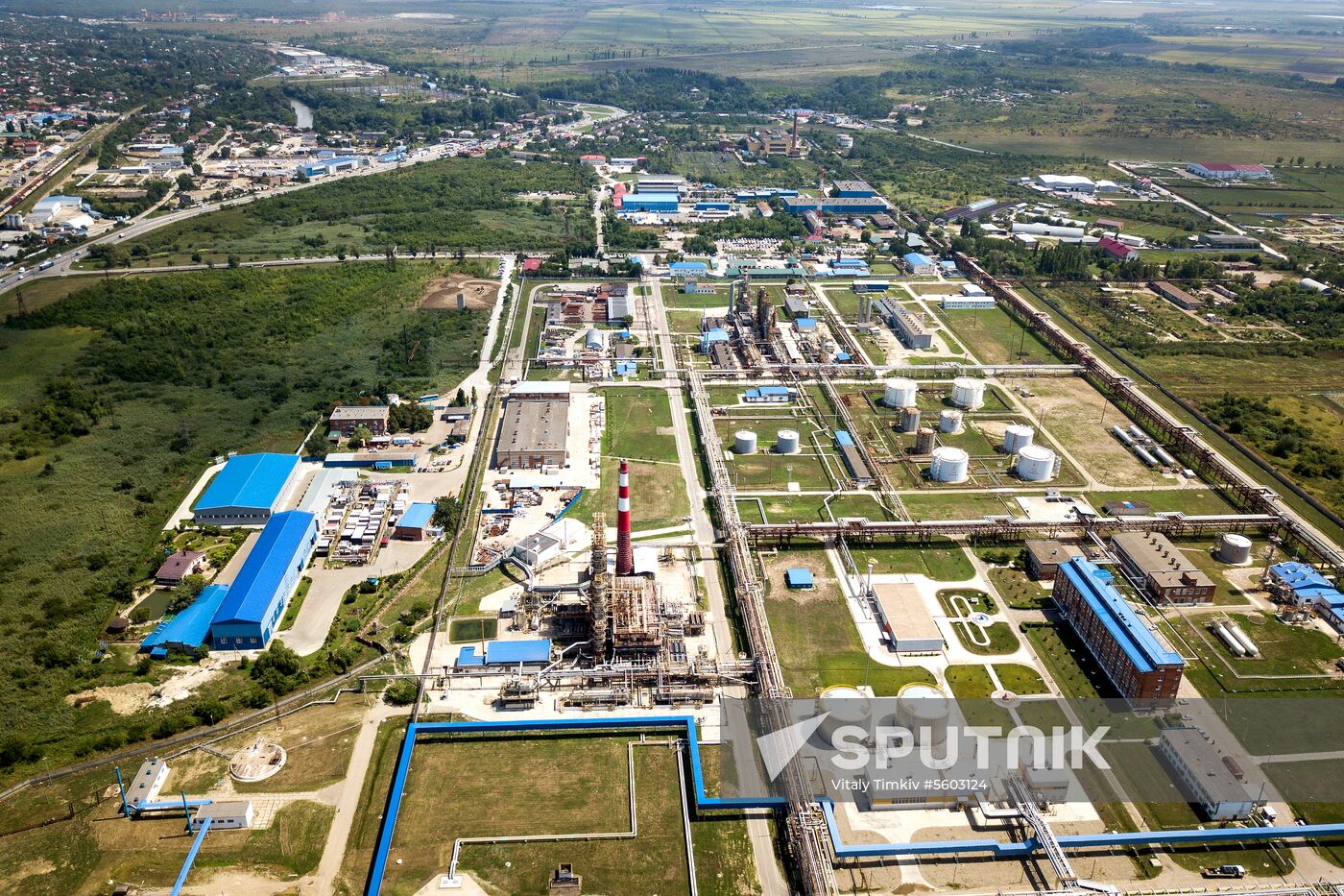 Oil refineries of Transneft company's Yug project