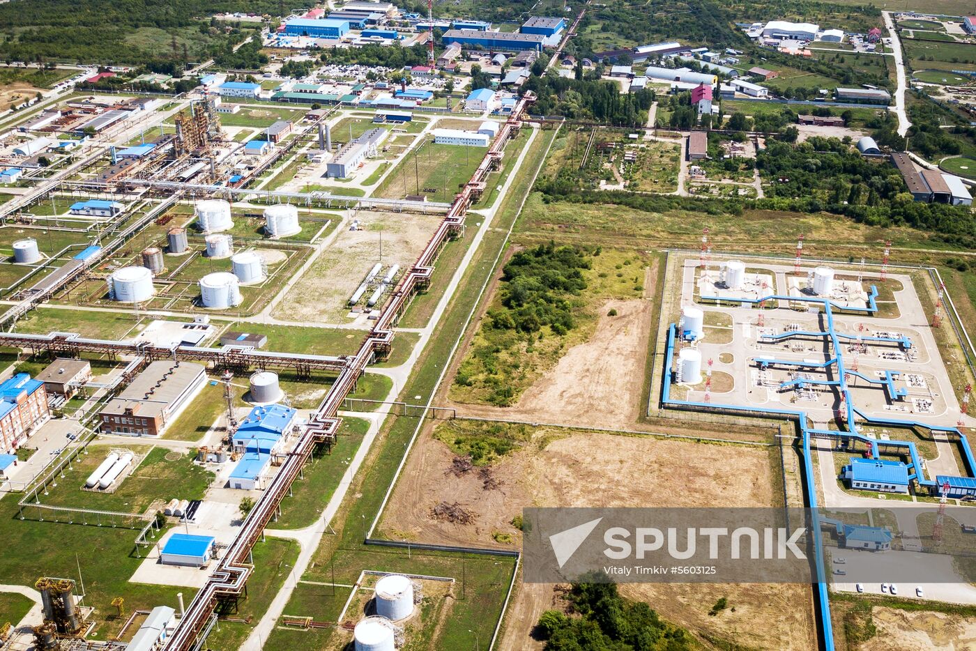 Oil refineries of Transneft company's Yug project