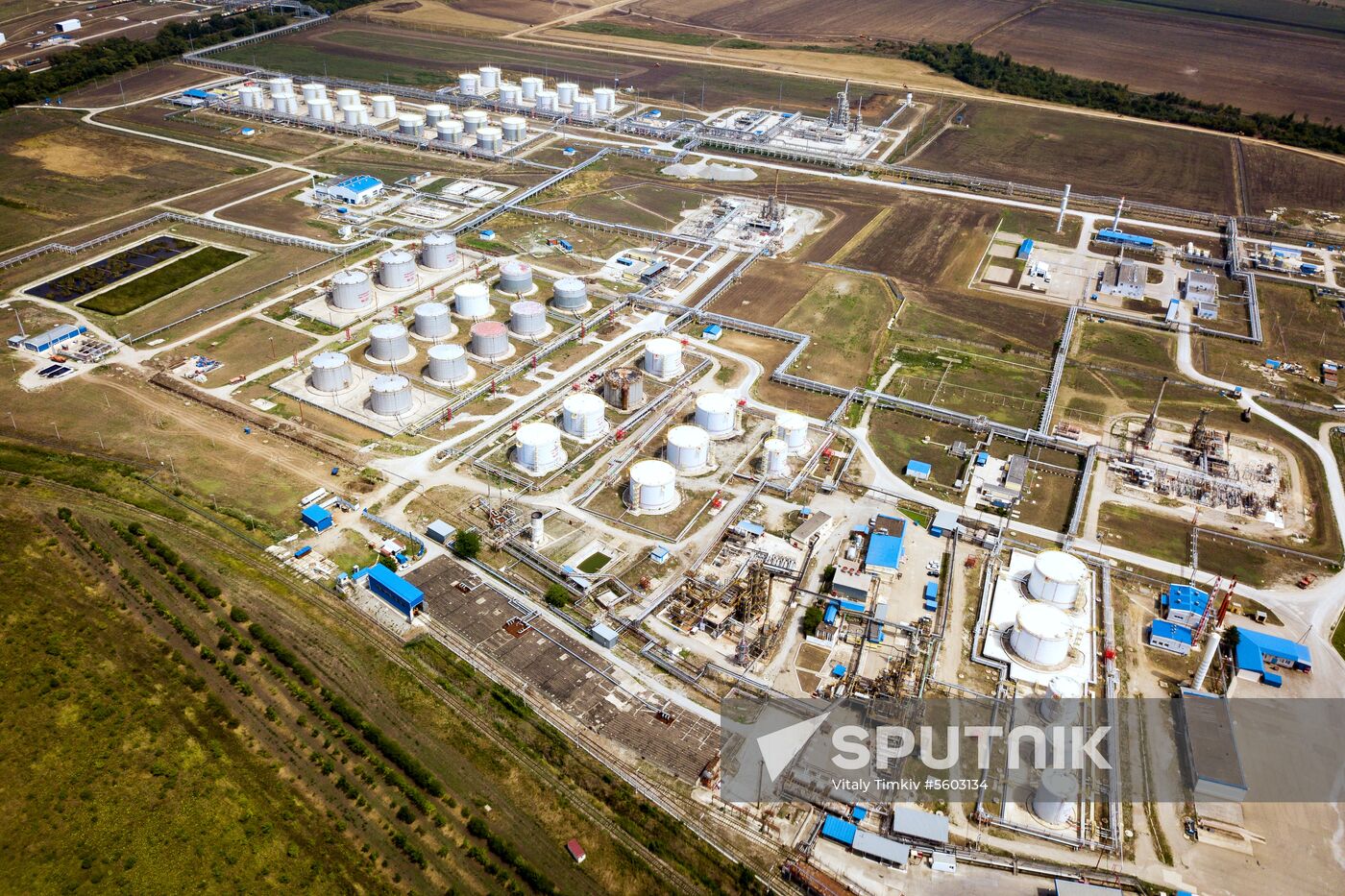 Oil refineries of Transneft company's Yug project