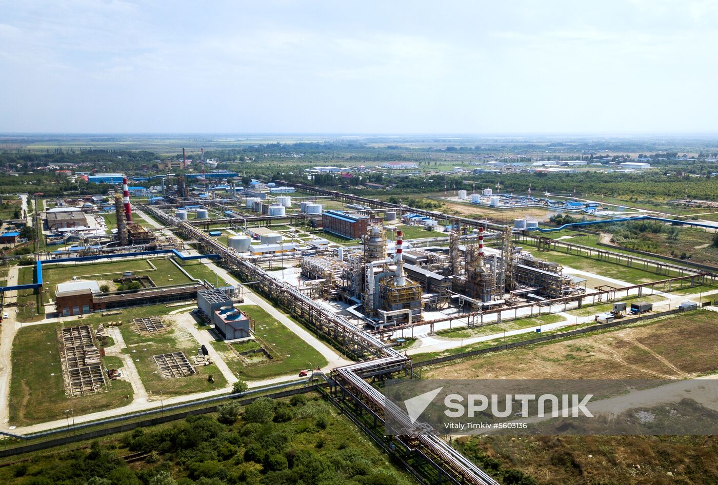 Oil refineries of Transneft company's Yug project