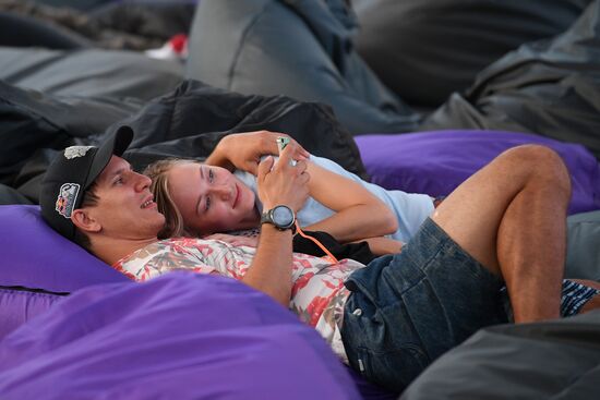 Outdoor cinemas open in Moscow parks