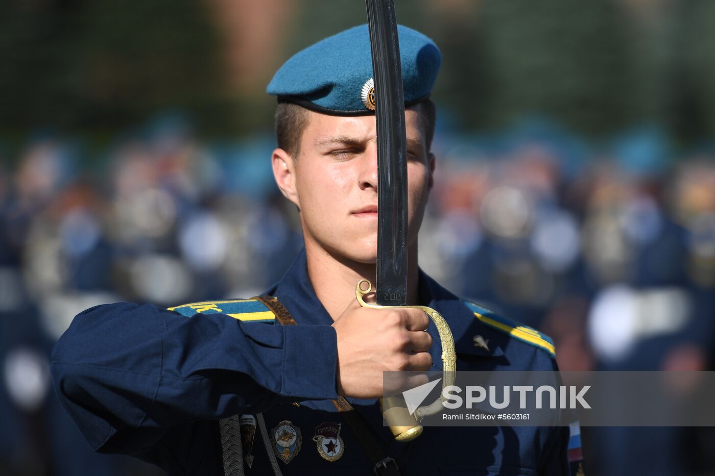 Paratroopers Day celebrations in Moscow