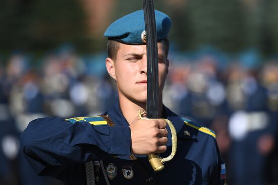 Paratroopers Day celebrations in Moscow