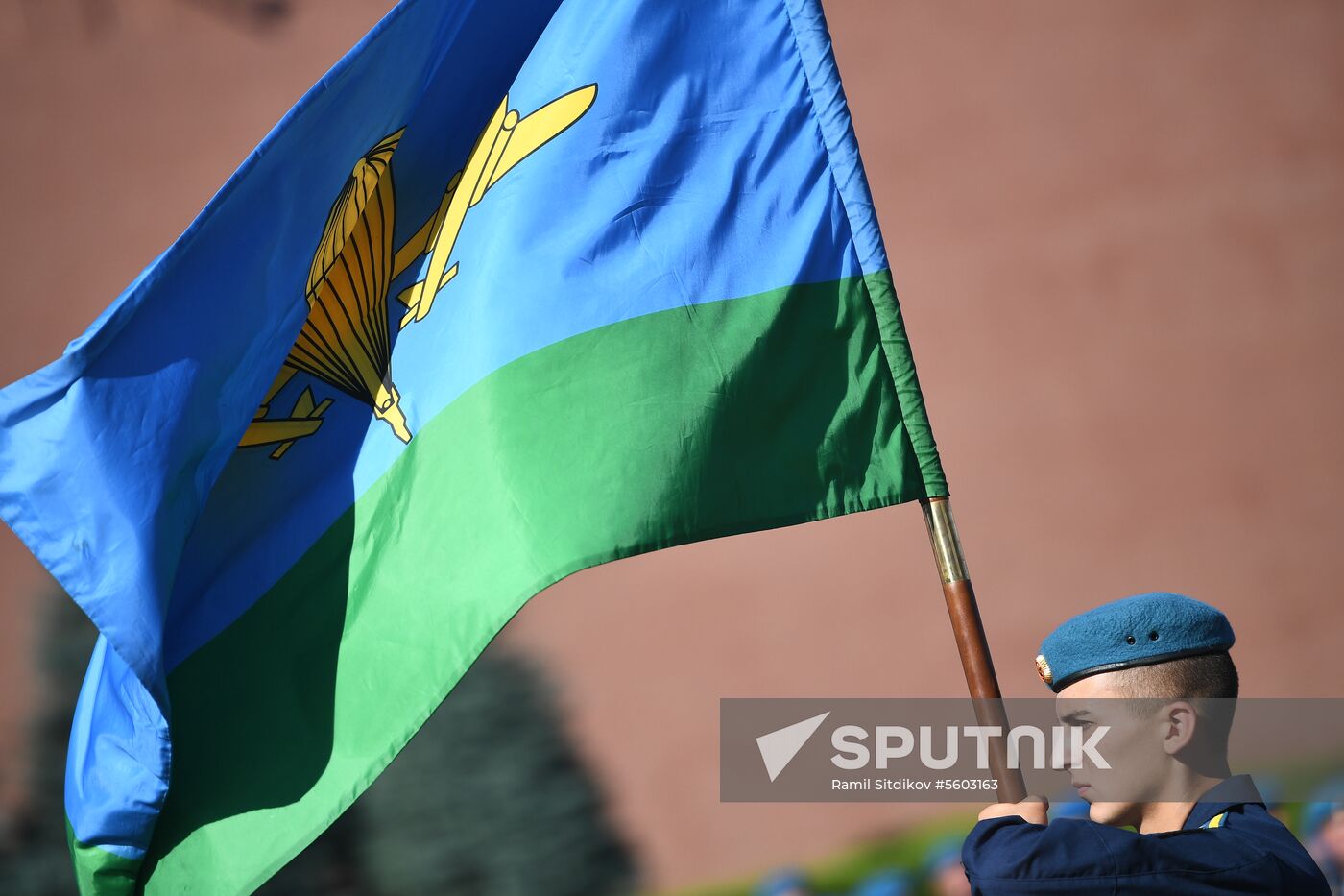 Paratroopers Day celebrations in Moscow