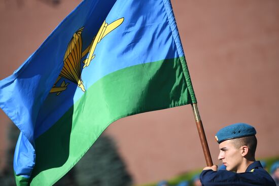 Paratroopers Day celebrations in Moscow