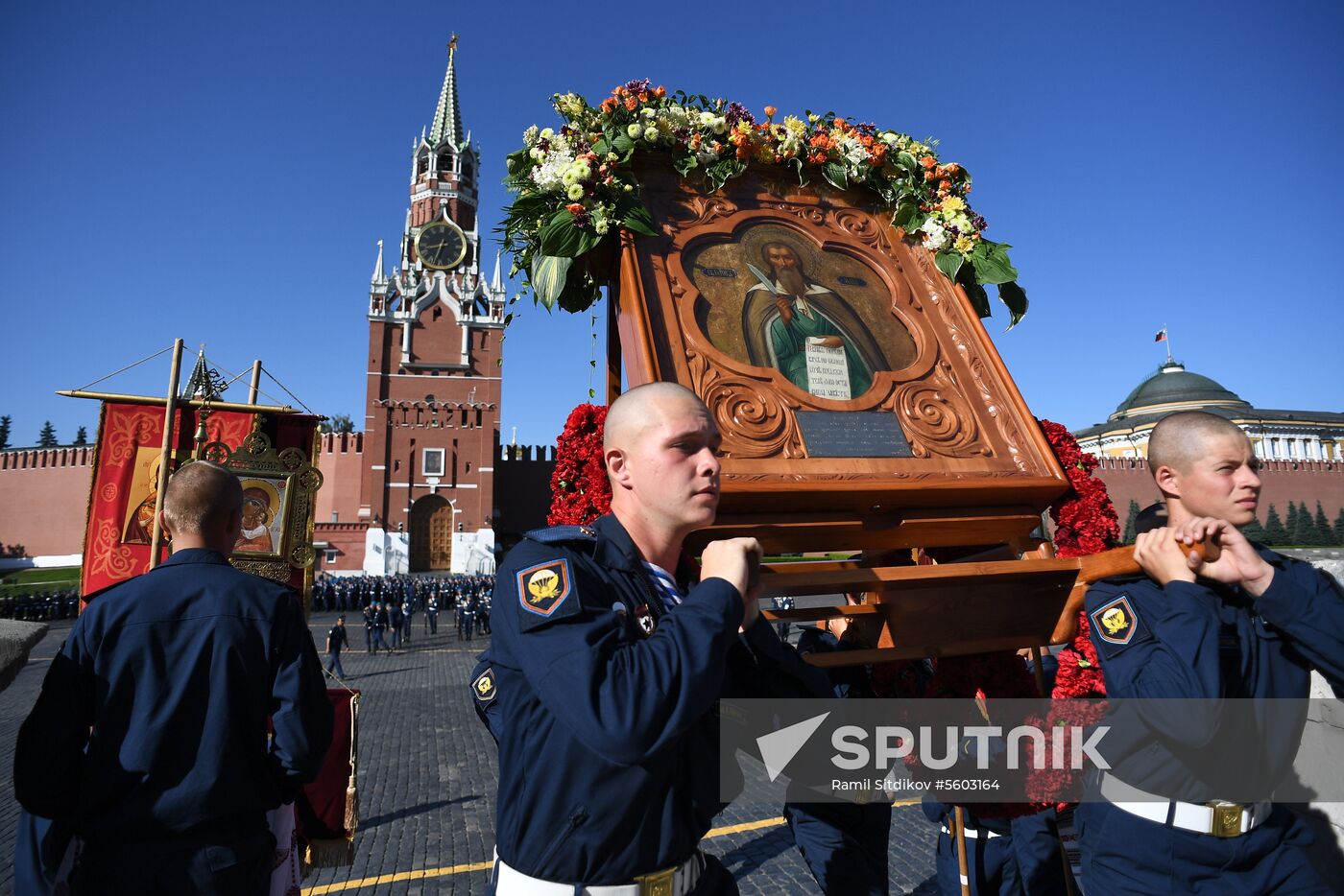 Paratroopers Day celebrations in Moscow