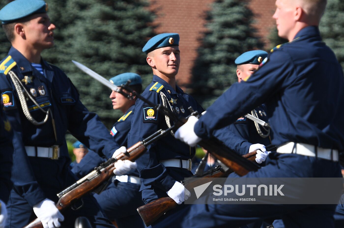 Paratroopers Day celebrations in Moscow