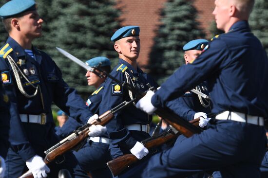 Paratroopers Day celebrations in Moscow