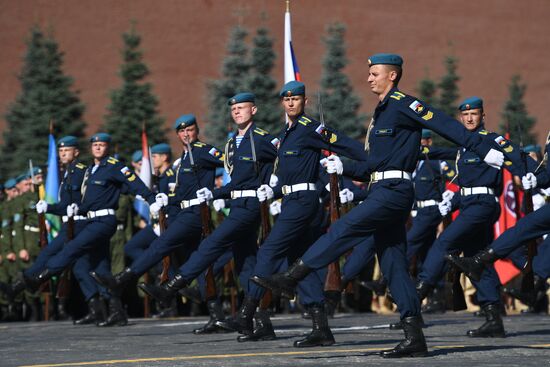 Paratroopers Day celebrations in Moscow