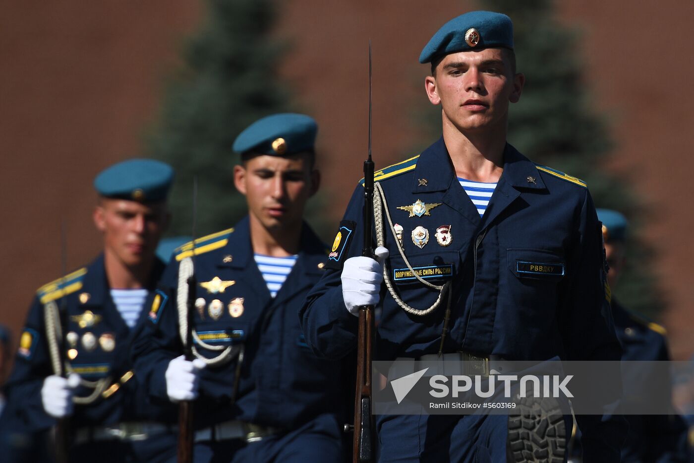 Paratroopers Day celebrations in Moscow