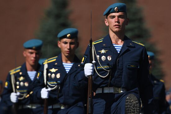 Paratroopers Day celebrations in Moscow
