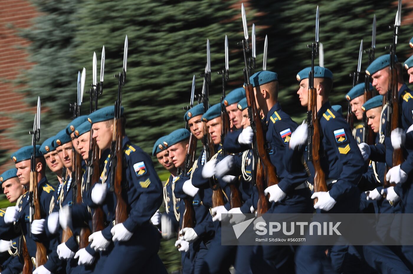 Paratroopers Day celebrations in Moscow