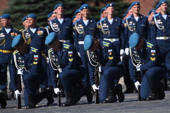 Paratroopers Day celebrations in Moscow