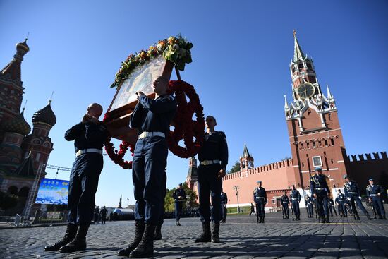Paratroopers Day celebrations in Moscow