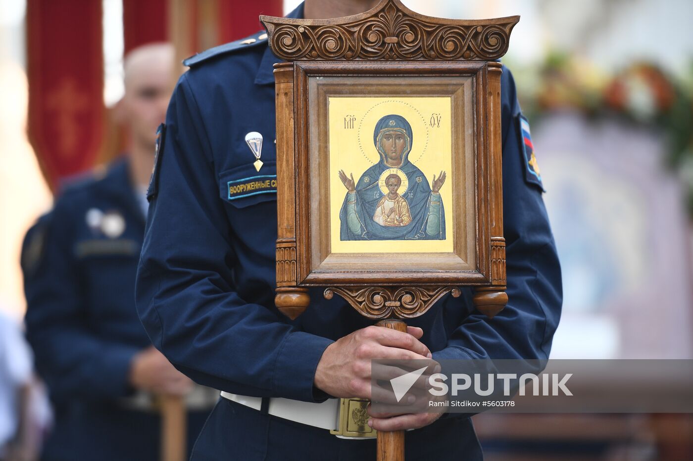 Paratroopers Day celebrations in Moscow