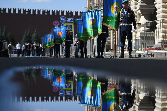 Paratroopers Day celebrations in Moscow