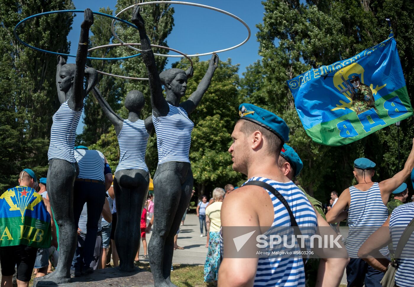 Paratroopers Day celebrations in Russian regions