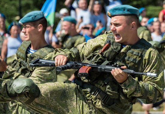 Paratroopers Day celebrations in Russian regions