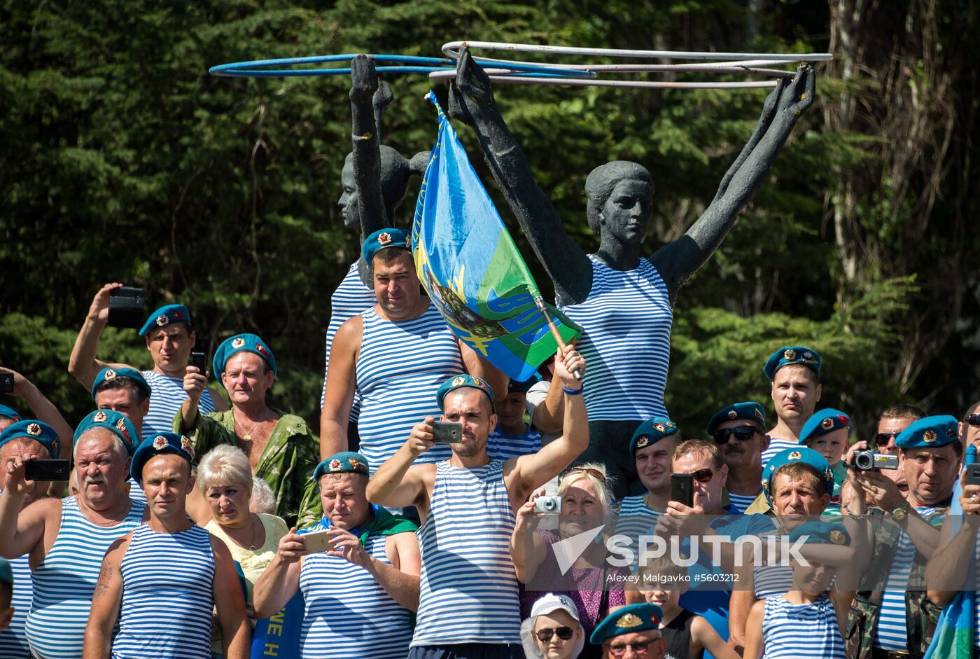 Paratroopers Day celebrations in Russian regions
