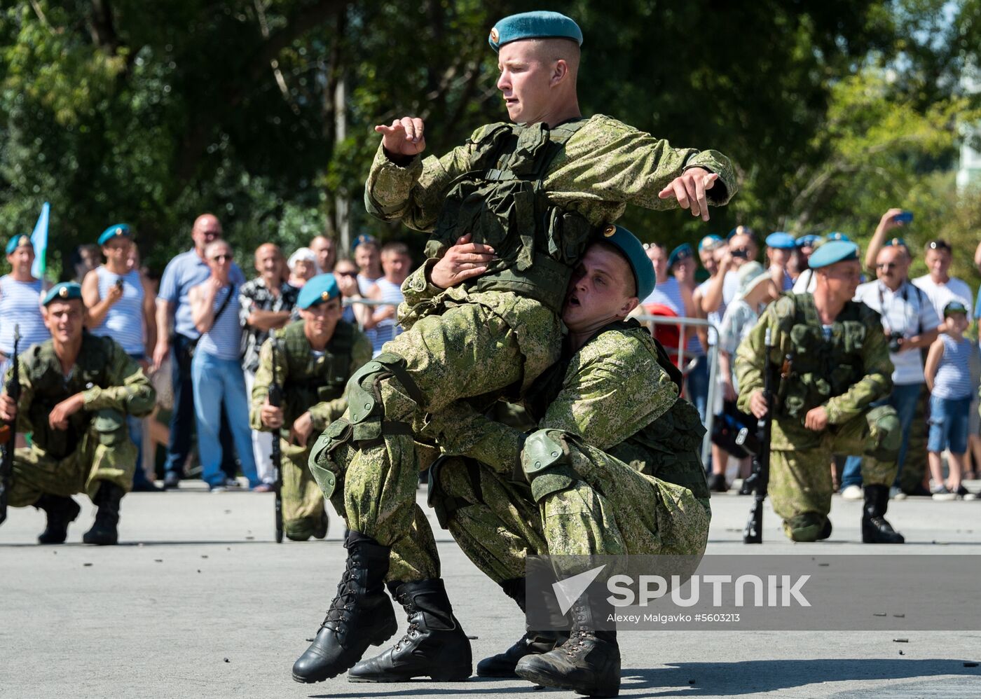 Paratroopers Day celebrations in Russian regions