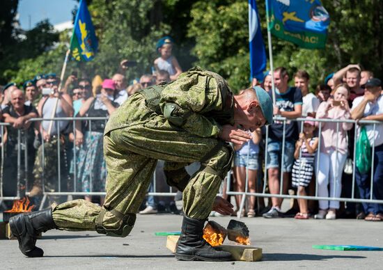 Paratroopers Day celebrations in Russian regions