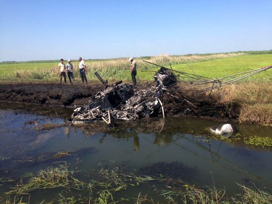 Mil Mi-2 crashes in Krasnodar Territory