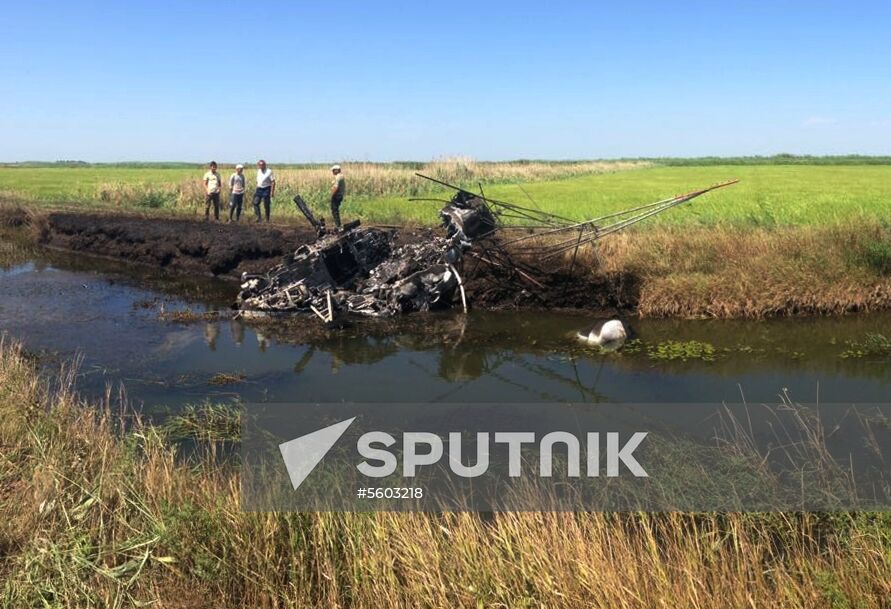 Mil Mi-2 crashes in Krasnodar Territory