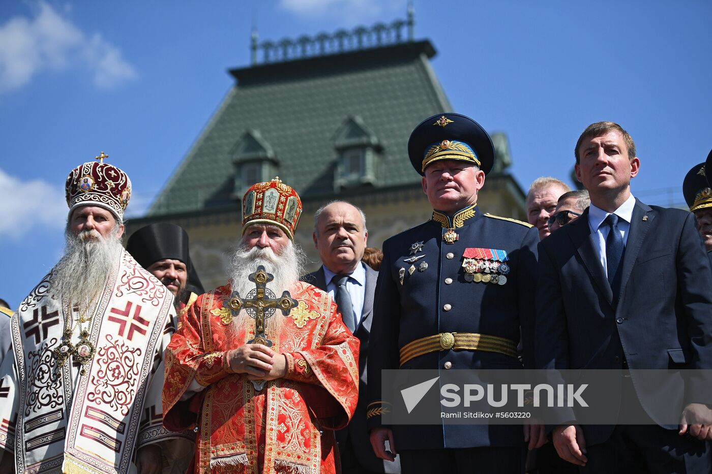 Paratroopers Day celebrations in Moscow