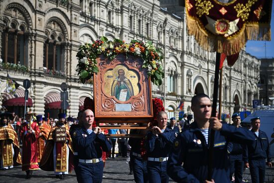 Paratroopers Day celebrations in Moscow