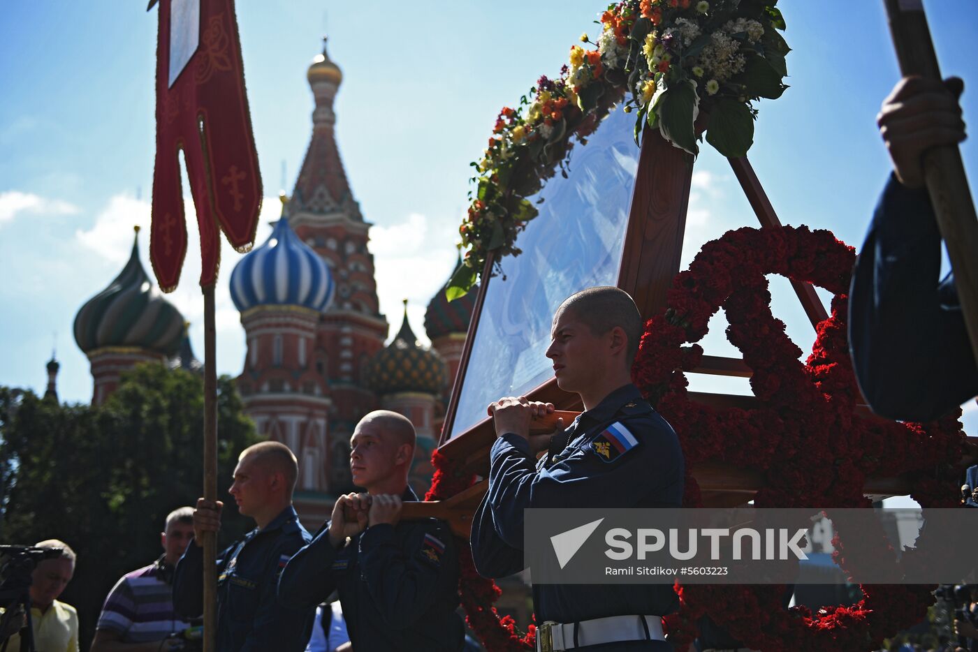 Paratroopers Day celebrations in Moscow