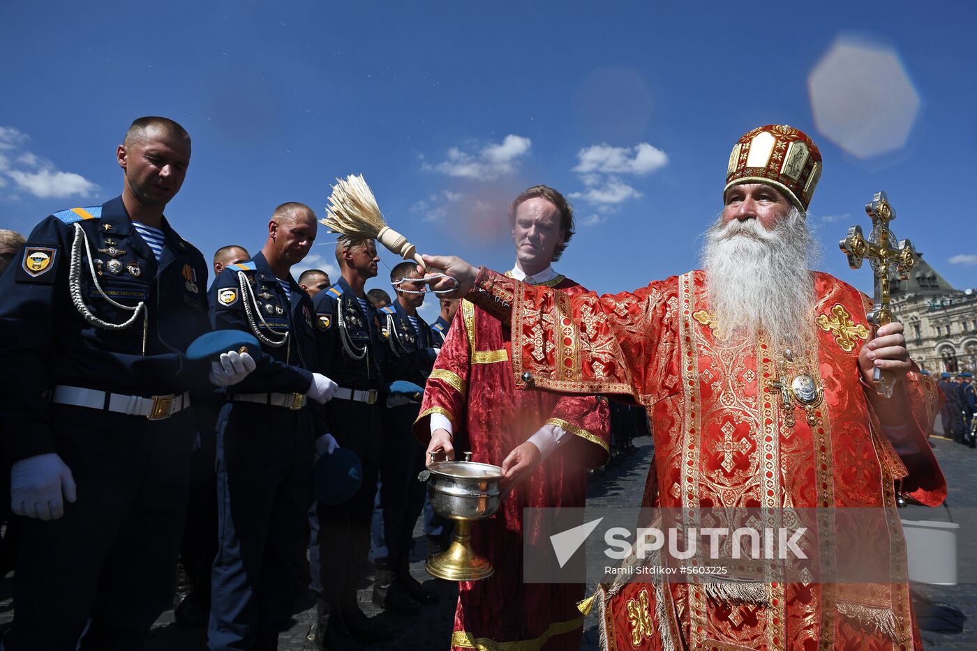 Paratroopers Day celebrations in Moscow