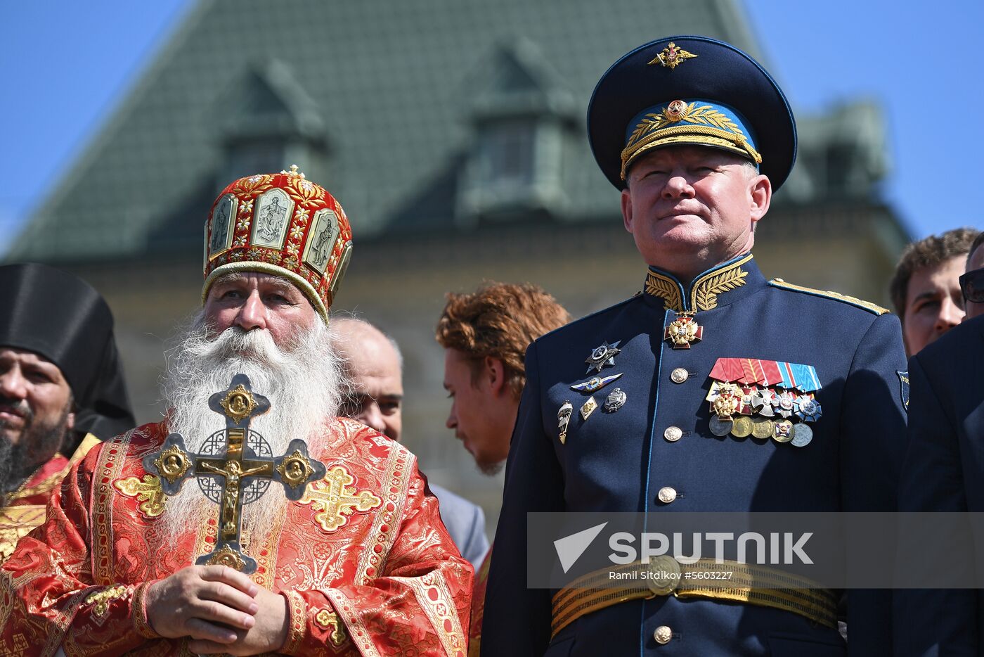 Paratroopers Day celebrations in Moscow