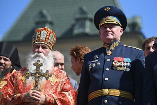 Paratroopers Day celebrations in Moscow