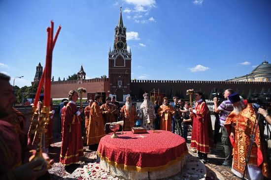 Paratroopers Day celebrations in Moscow