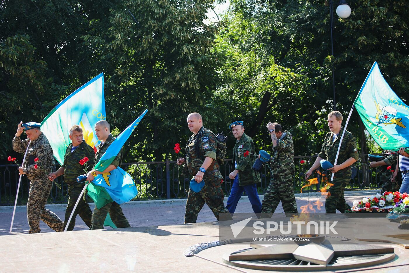 Paratroopers Day celebrations in Russian regions