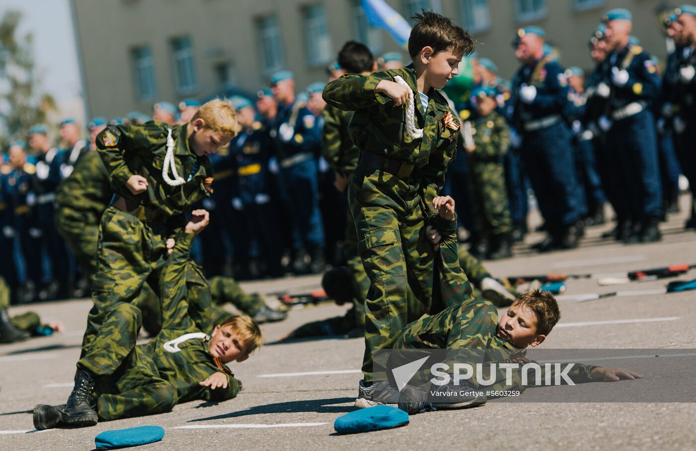 Paratroopers Day celebrations in Russian regions