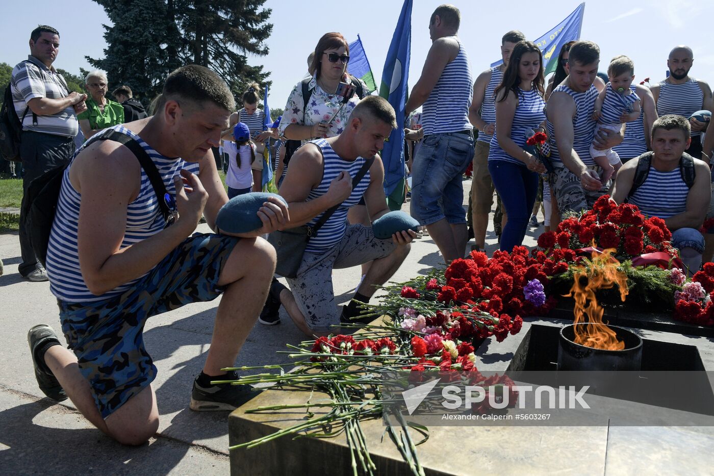 Paratroopers Day celebrations in Russian regions