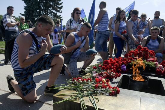 Paratroopers Day celebrations in Russian regions