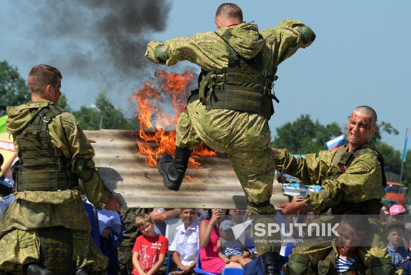 Paratroopers Day celebrations in Russian regions
