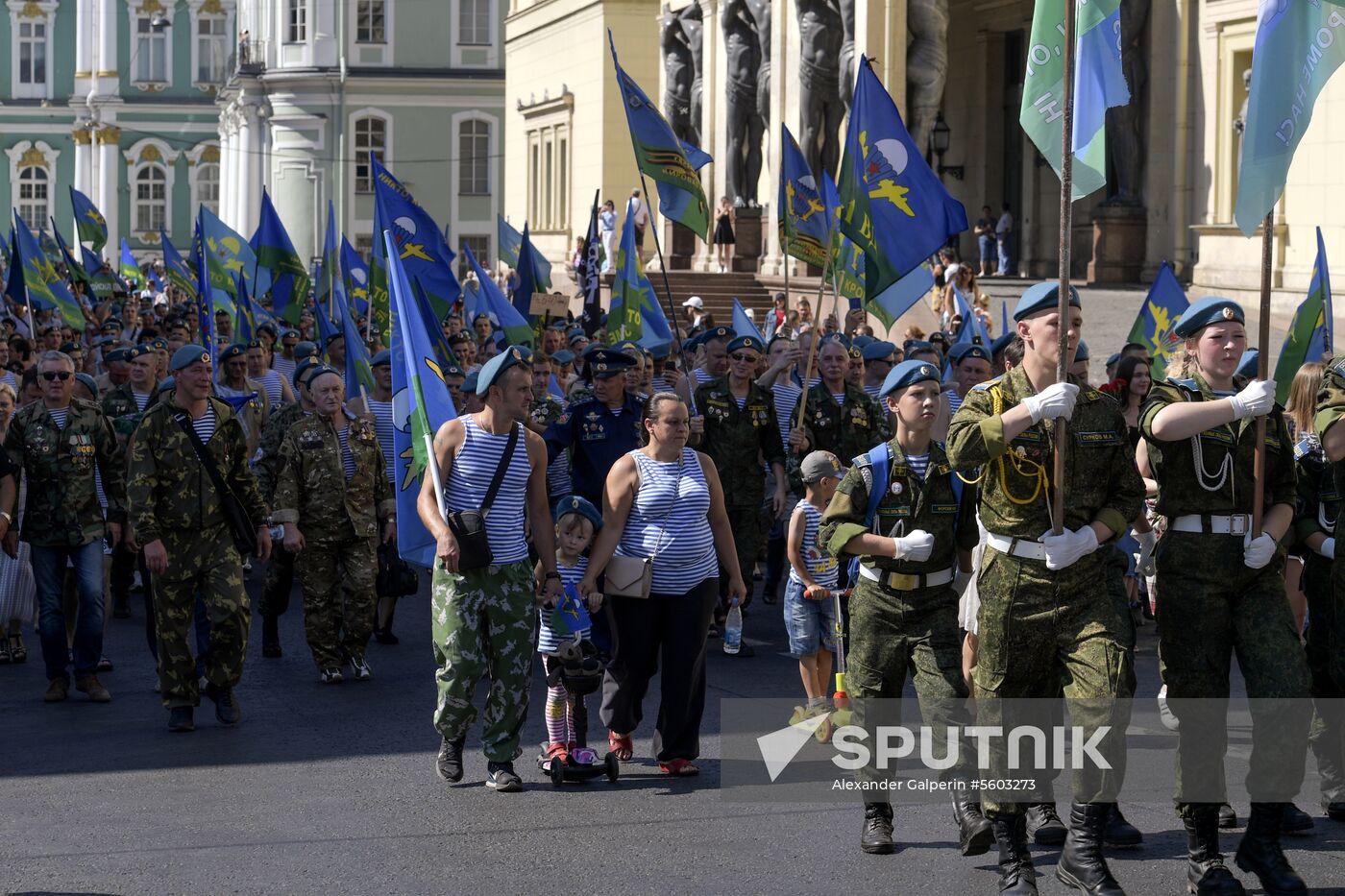 Paratroopers Day celebrations in Russian regions