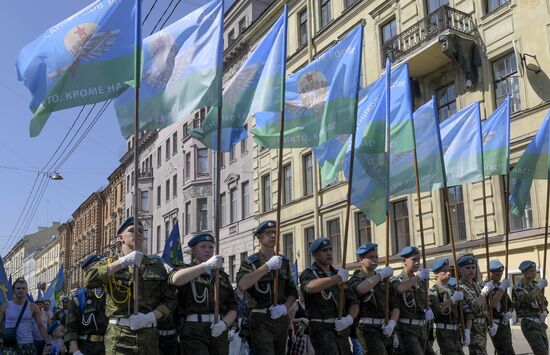 Paratroopers Day celebrations in Russian regions
