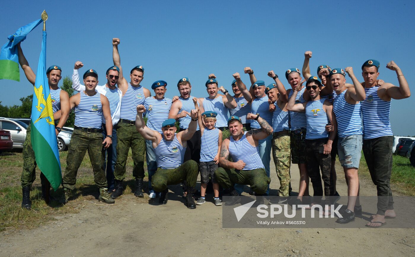 Paratroopers Day celebrations in Russian regions