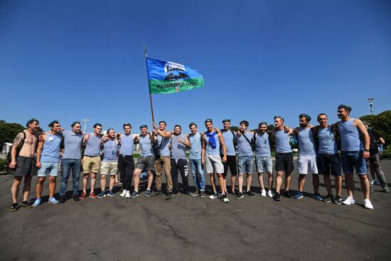 Paratroopers Day celebrations in Moscow