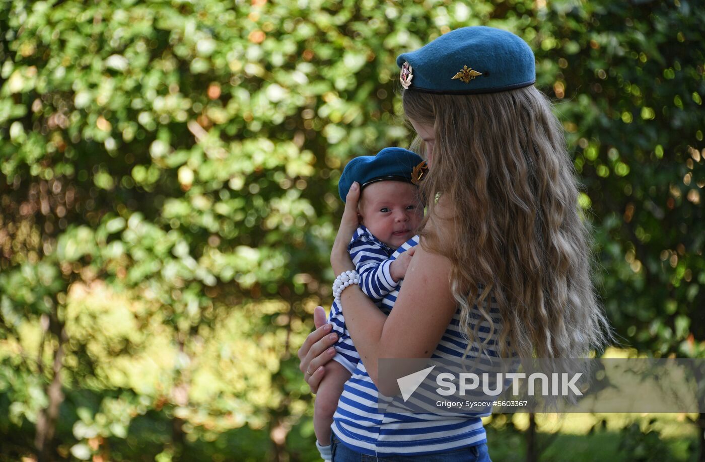 Paratroopers Day celebrations in Moscow
