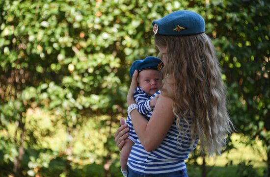 Paratroopers Day celebrations in Moscow