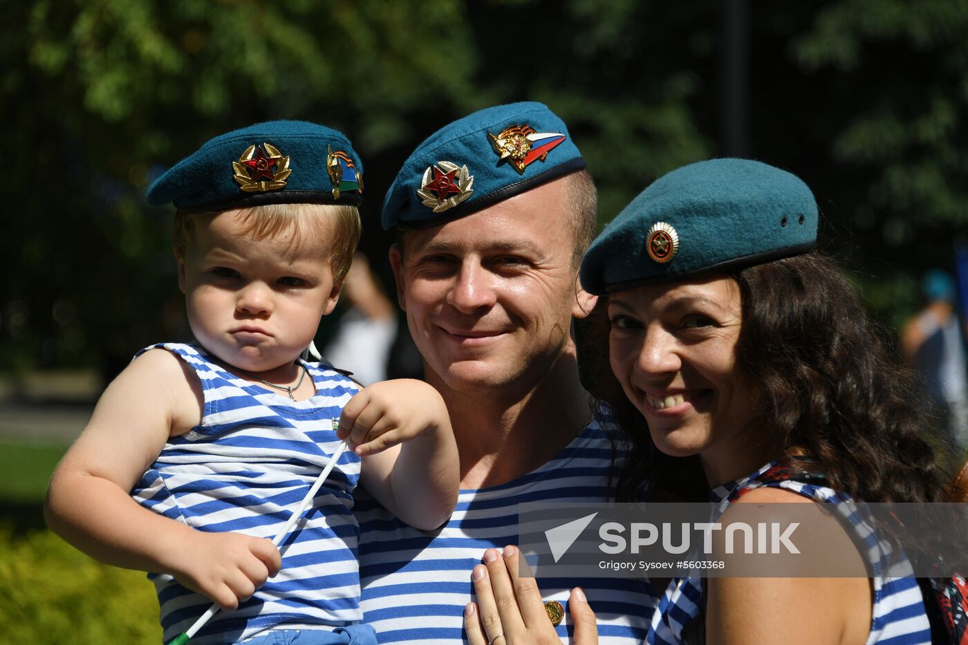 Paratroopers Day celebrations in Moscow