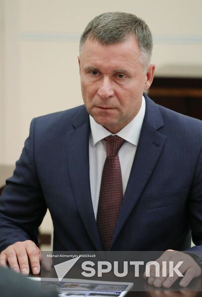 President Putin meets with Emergencies Minister Zinichev